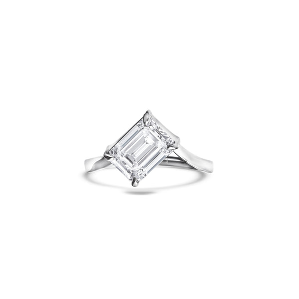 The Ice Skating Girl 2.00 carats - White Gold 18k