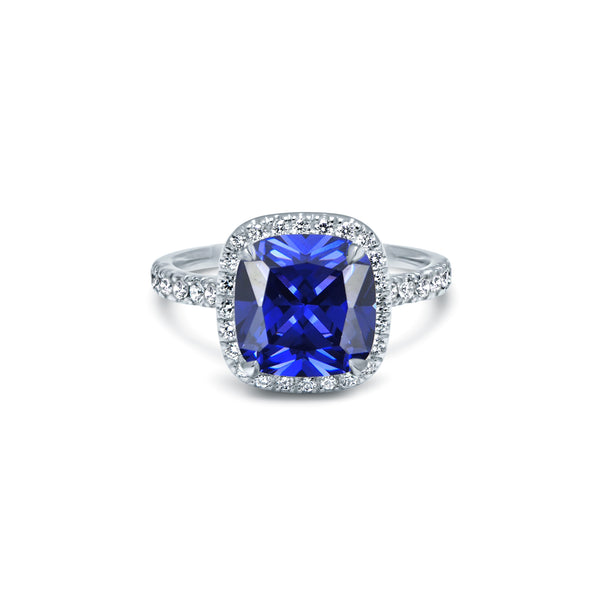 The Fancy Blue Superellipse 3.00 carats - White Gold 18k