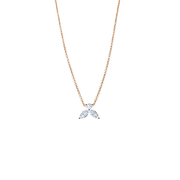 Necklace The Little Bee XS - Red Gold 18k