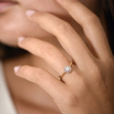 The Little Funkee Girl 0.20 carats - or jaune 18k