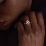 Infinite Tear of Joy - 1.00 carat - or rouge 18k