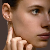 Earrings Tresa Drops - White Gold 18k