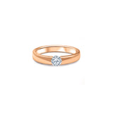 The Minimalist Lady 0.30 carats - Red Gold 18k
