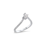 The Fancy Little Ice Skating Girl 0.30 carats - White Gold 18k