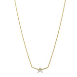 Collier The Little Bee S - or jaune 18k