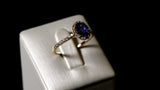 The Blue Temple of Saturn 0.75 carats - White Gold 18k