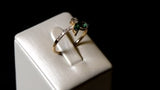 The Fancy Little Bee Emeraude 0.20 carats - Yellow Gold 18k