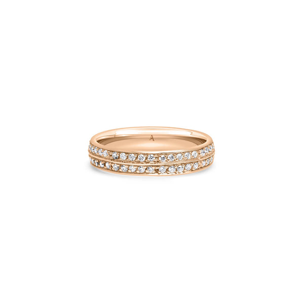 The Infinity Honour of a Queen - Red Gold 18k