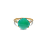Ring Green Delight - Yellow Gold 18k