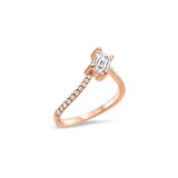 The Fancy Little Ice Skating Girl 1.00 carats - Red Gold 18k