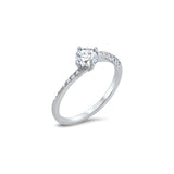 The Twist Lover 0.35 carats - White Gold 18k