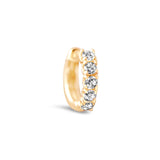Earrings The Divine Halo - Yellow Gold 18k